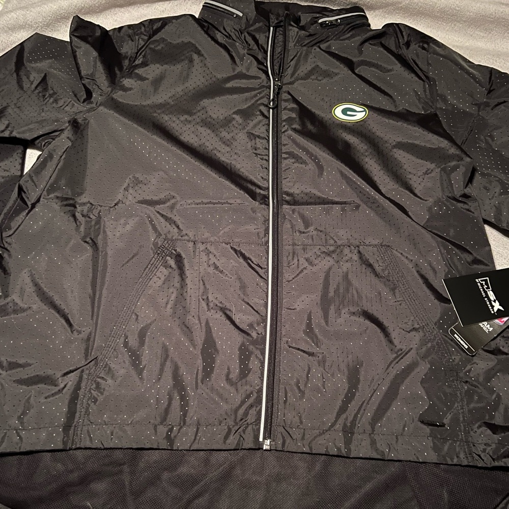 WOMENS 2X - GREEN BAY RAIN JACKET-NWT